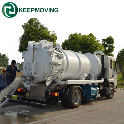 ποιότητας  Dongfeng new to 10CBM vacuum sewage suction truck septic tank vacuum sewage suction truck 4CBM εργοστάσιο