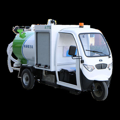 ποιότητας  Factory Small Automatic 1200L 3 Wheel Vacuum Sewage Suction Tanker Truck For Sale εργοστάσιο